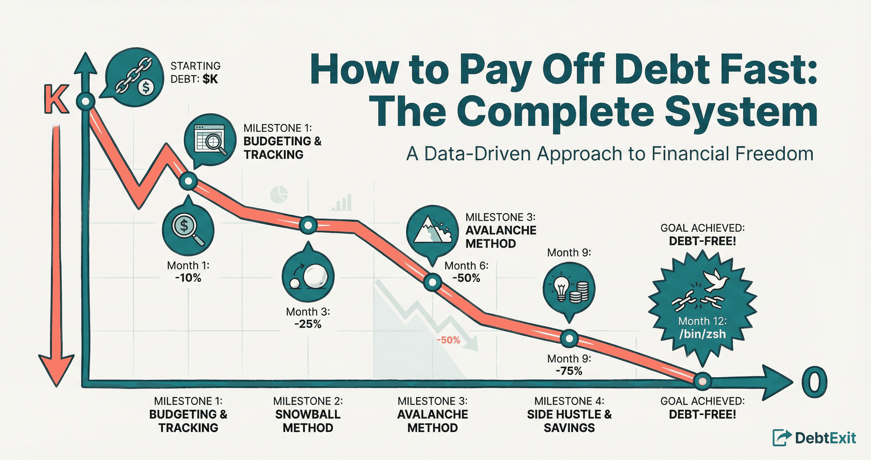 How to Pay Off Debt Fast: The Complete System